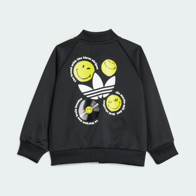 【adidas 愛迪達】SMILEY WORLD SST 運動套裝 嬰幼童裝 - Originals JD2874