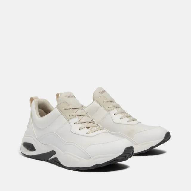 【Timberland】女款白色低筒休閒鞋(A4218100)