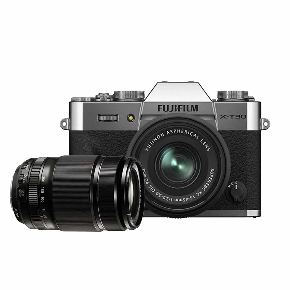 【FUJIFILM 富士】X-T30II+XC 15-45mm+XF 55-200mm(平行輸入)