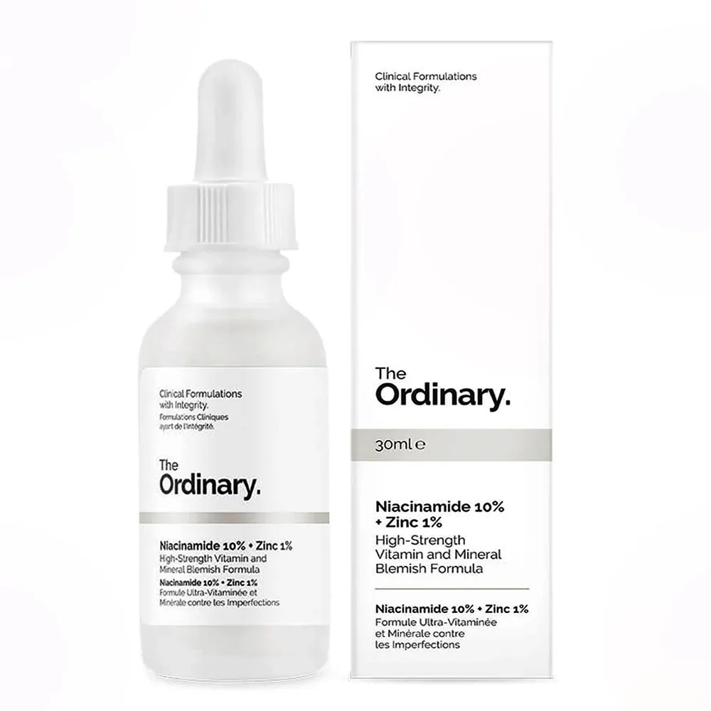 【The Ordinary】10%菸鹼胺+1%鋅精華液 30ml(贈帶槍茱麗葉系列香水5ml)