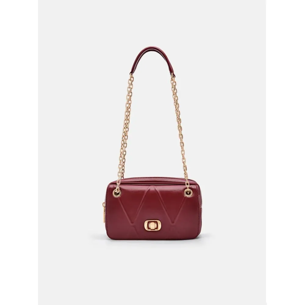 【PEDRO】Effie迷你單肩包/側背包/鍊條包-黑/石灰白(小CK集團品牌 官方直營 商務必備)