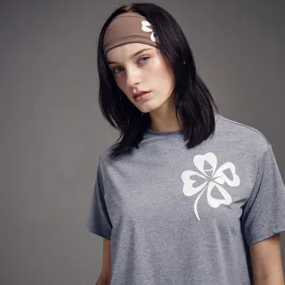 【MARDI MERCREDI】印花短版TEE 灰色 經典四葉草 象牙白草 運動 舒適 AIRLIFT CROPPED TOP CLOVERMARDI