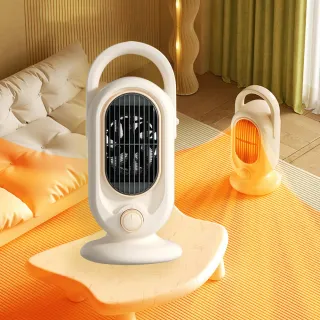 【Ouboo】復古桌面暖風機 取暖器 桌上暖風器 陶瓷暖風機 迷你暖風機 小型暖風機 暖風扇 電暖器 禮物