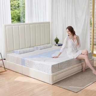 【TENDAYS】希臘風情紓壓床墊7尺特規雙人(20cm厚 記憶床墊)