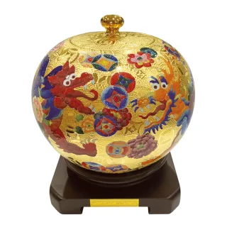 【Laart Monto 拉蒙朵】林春香-帝寶貔貅雕金聚寶盆