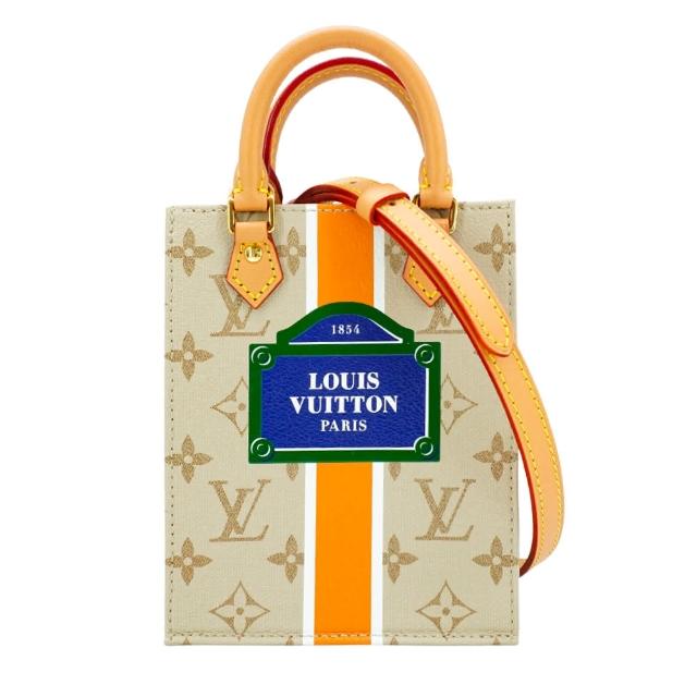 【Louis Vuitton 路易威登】Petit Sac Plat 手提斜背二用琴譜包(M23615-米)