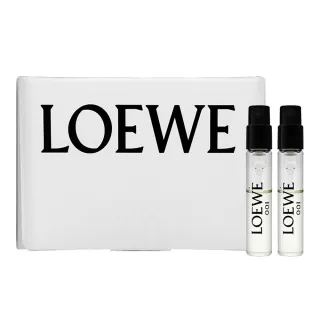 【LOEWE 羅威】001事後清晨系列淡香水套組情侶對香禮盒(男性+女性-國際航空版)