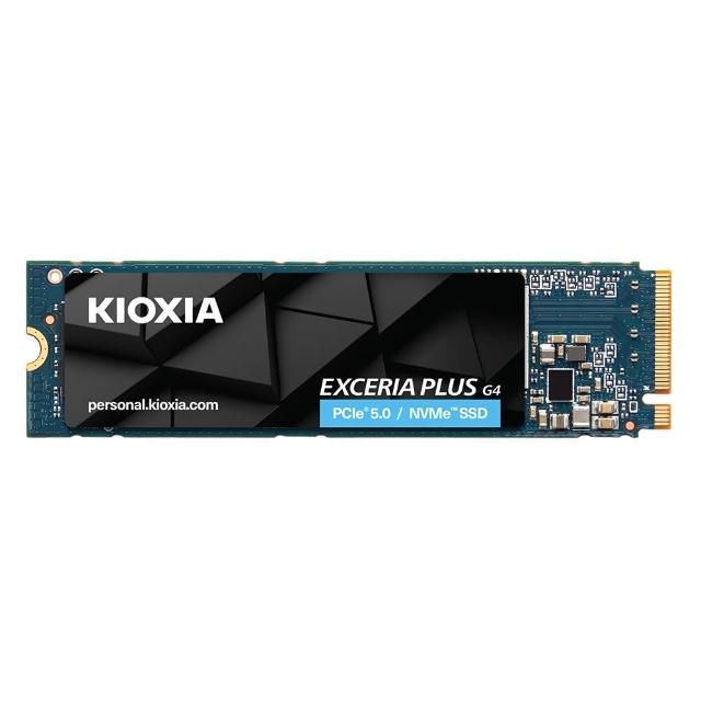【KIOXIA  鎧俠】EXCERIA PLUS G4 SSD M.2 2280 PCIe NVMe 1TB Gen5x4(LVD10Z001TG8)