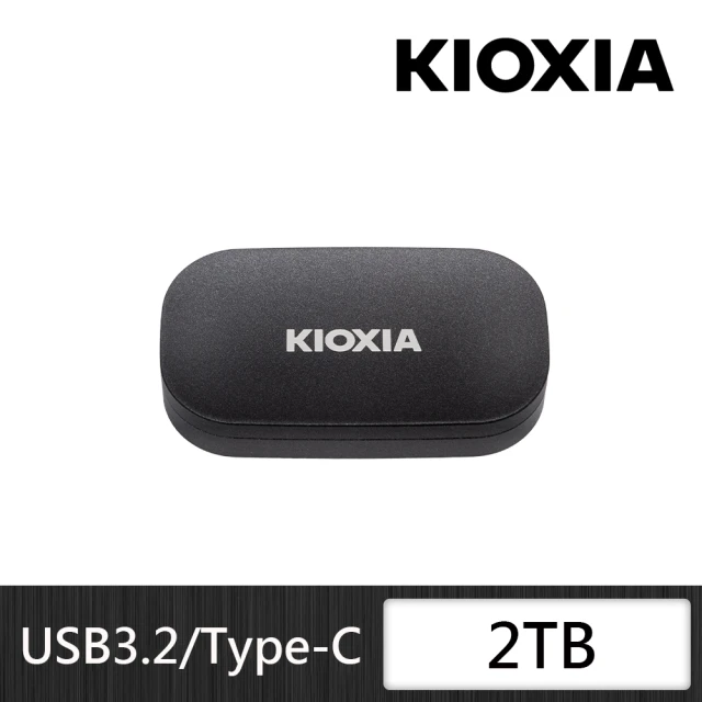 KIOXIA 鎧俠 Exceria Plus G2 行動固態 KIOXIA 鎧俠 Exceria Plus G2 行動固態硬碟 USB3.2 Gen2 2TB(LXD20K002TG8)