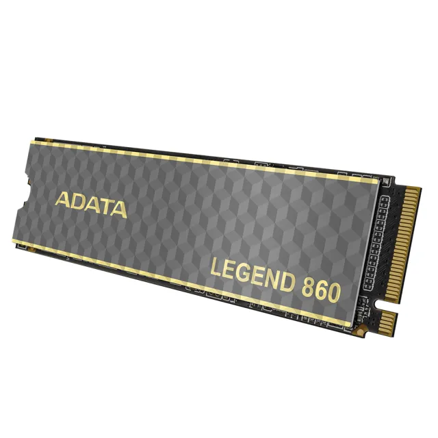 【ADATA 威剛】LEGEND 860 M.2 2280 PCIe NVMe 1000GB Gen4x4 固態硬碟(讀6000MB/寫4000MB*附散熱片)