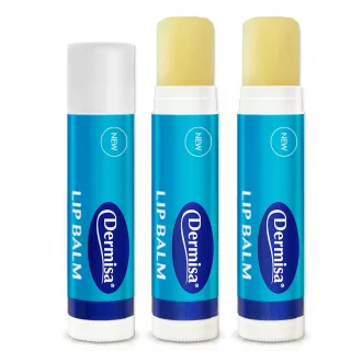 即期品【Dermisa】橄欖油蘆薈保濕滋潤護唇膏2入組 4.25gx2