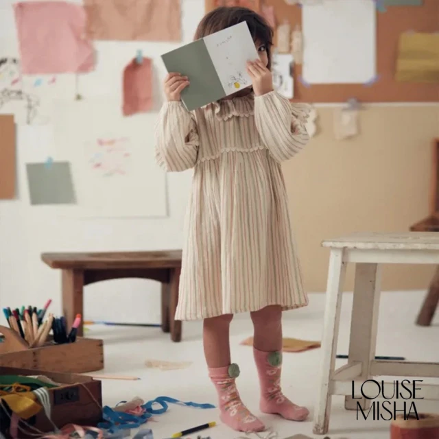 weekend house kids Dog有機棉大學T(黃