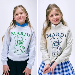 【MARDI MERCREDI】童裝 印花大學TEE 多色 經典臘腸狗 經典小雛菊 純棉 KIDS SWEATSHIRT DDANJI FLOWER