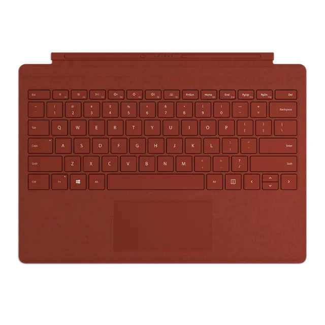 【Microsoft 微軟】A級福利品 Surface Pro 原廠實體鍵盤保護蓋(注音按鍵/無筆槽/12.3吋適用)