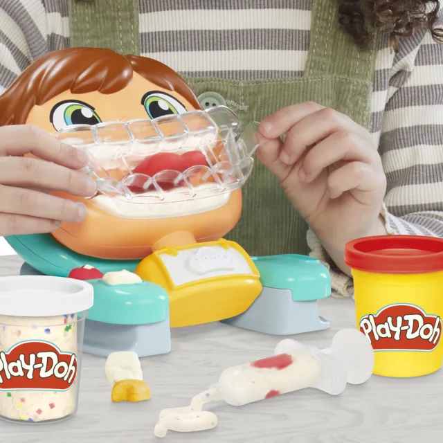【PLAYDOH 培樂多】黏土系列(快樂小牙醫遊戲組)