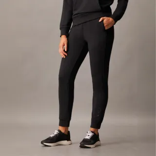 【CALVIN KLEIN】官方旗艦館 CK Essentials 再生聚酯纖維慢跑褲_黑色