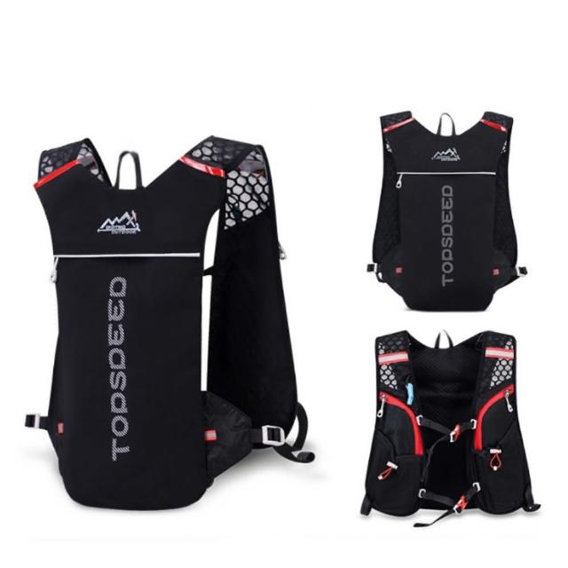 【May Shop】5L自行車背包戶外跑步背包男女越野包水袋包騎行包升級版背包