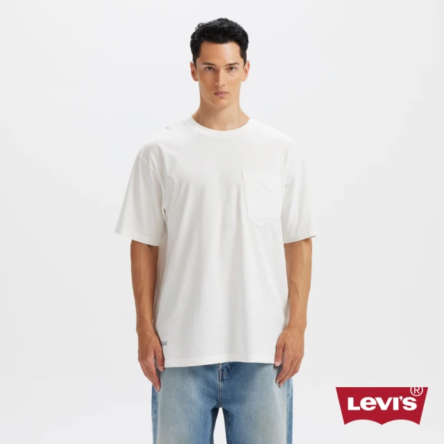 LEVIS Workwear 工裝系列 男款 短袖 Tee恤 小logoT 人氣新品 003L0-0000