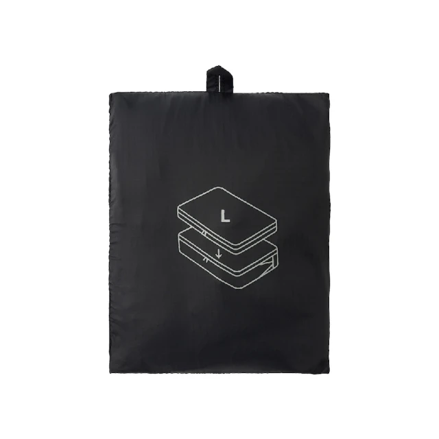 MUJI 無印良品 再生尼龍可壓縮收納袋/L.黑評價推薦 MUJI 無印良品 再生尼龍可壓縮收納袋/L.黑