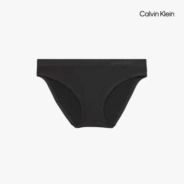 Calvin Klein 官方旗艦館 CK BONDED FLEX 彈力比基尼內褲_黑色