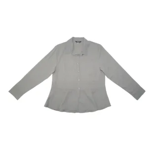 【GINKOO 俊克】荷葉下擺剪接襯衫