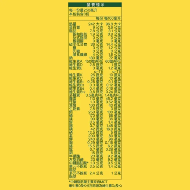 【桂格完膳】完膳營養素原味低糖250ml×24入