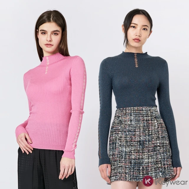 矜蘭妃 多色自由領基礎款保暖上衣 推薦