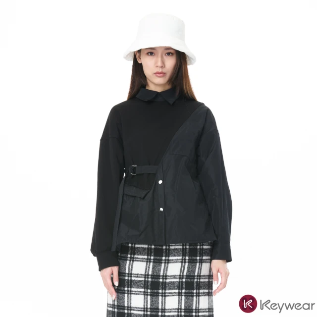 矜蘭妃 多色自由領基礎款保暖上衣 推薦