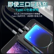 【YORI優里】100W一拖三充電線2米(Lightning/Type-C/Micro)