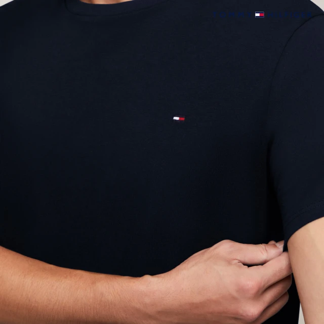 Tommy Hilfiger 官方旗艦館 標誌印花圓領 T 