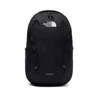 【The North Face 官方旗艦】北面男女款黑色DWR防潑水休閒後背包｜3VY24H0(筆電包/登山包)