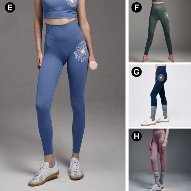 【MARDI MERCREDI】瑜珈束身褲 多色 經典小雛菊 白花 ULTIMATE COMFORT FULL LEGGINGS THEFLOWER