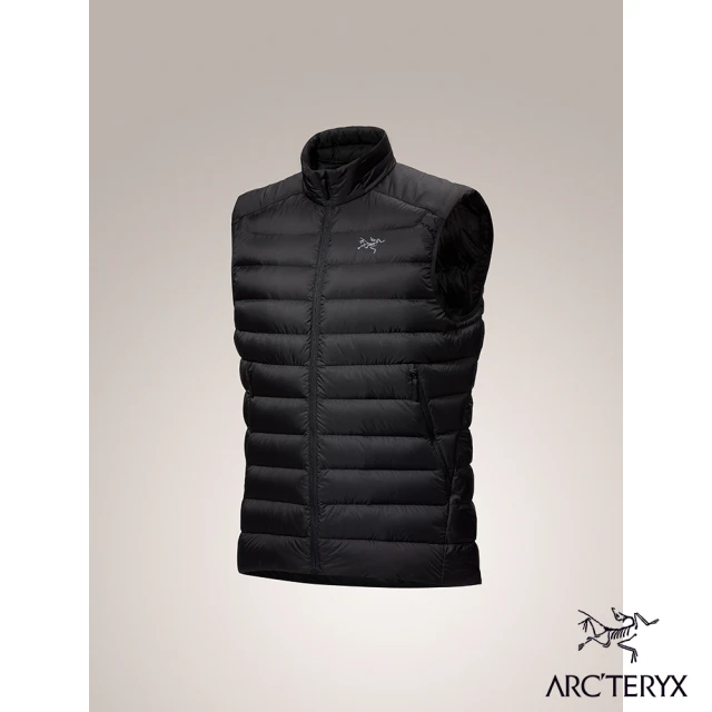 Arcteryx 始祖鳥 男 Cerium 羽絨背心(黑)