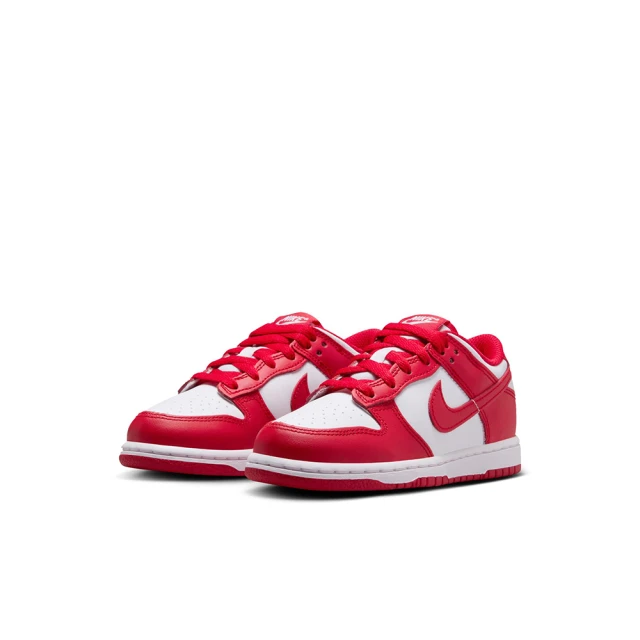 NIKE 耐吉 運動鞋 童鞋 中童 兒童 DUNK LOW PSE 紅白 FB9108-119