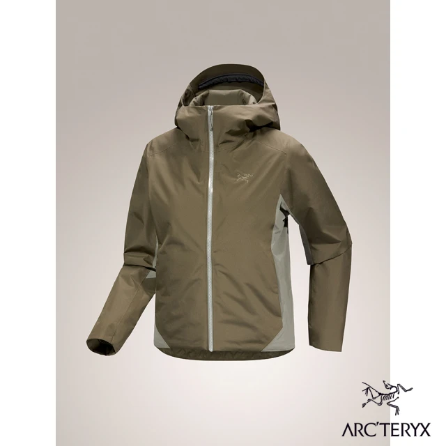 Arcteryx 始祖鳥 女 Solano 防風化纖外套(龍紋綠/糧草綠)