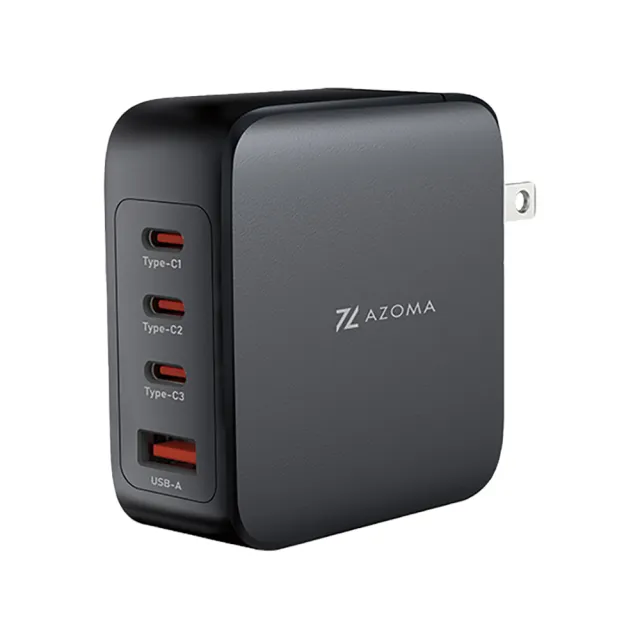 【AZOMA】GAN07 140W 氮化鎵快充 充電頭 白/黑(充電器)