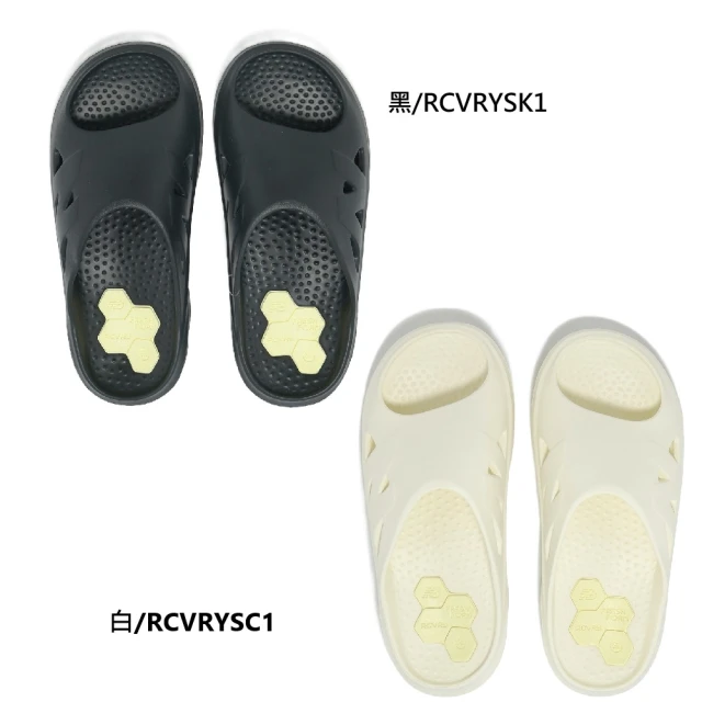 NEW BALANCE Fresh Foam RCVRY 運動拖鞋 男女鞋 米白 黑 緩衝 恢復拖鞋(RCVRYSK1/RCVRYSC1)