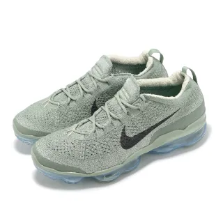 【NIKE 耐吉】休閒鞋 Air Vapormax 2023 FK 男鞋 綠 灰 Flyknit 針織 氣墊 運動鞋(DV1678-302)
