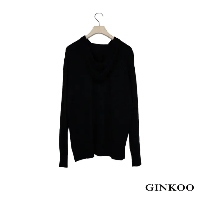 【GINKOO 俊克】Simple針織帽T