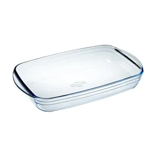 【O cuisine】法國製造耐熱玻璃長方形烤盤(35*22CM)
