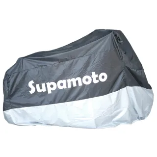 【Supamoto】機車防曬防雨車罩(摩托車/戶外/曝曬/雙色/防塵/防風/隔熱/雨罩)