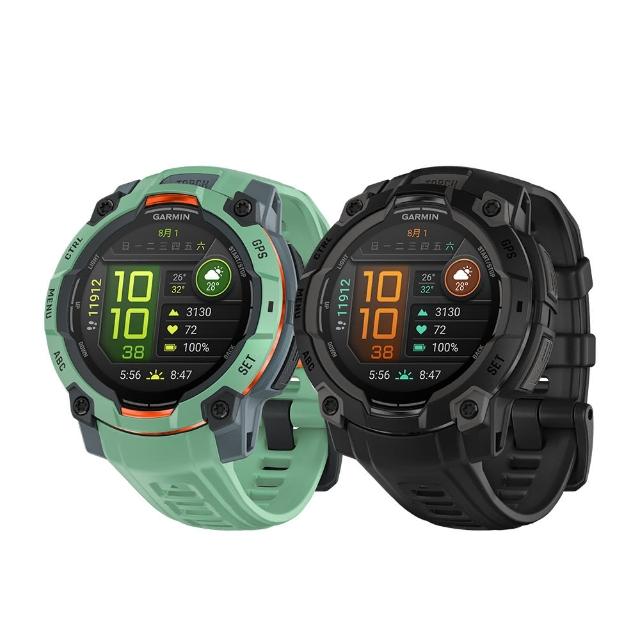 【GARMIN】INSTINCT 3 AMOLED 本我系列 GPS腕錶(45mm)