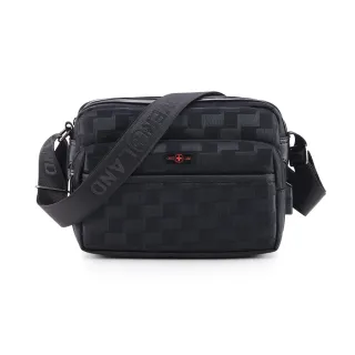 【OverLand】美式十字軍 - 格紋機能斜背包-小/S(5710)