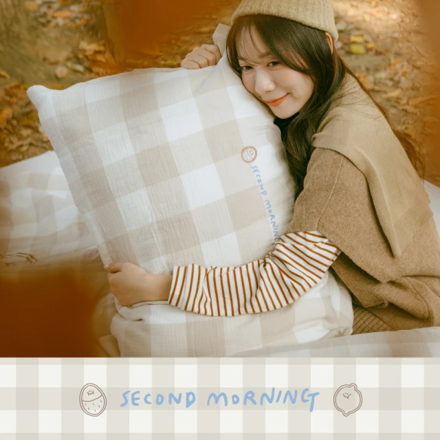 Annette 精梳純棉枕套床包組(雙人)好評推薦