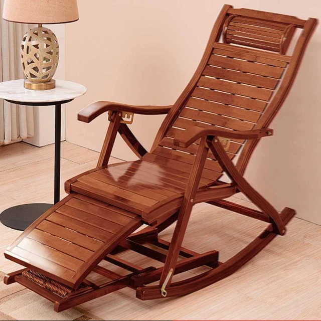 一格家居 加長寬版船椅(躺椅 搖搖椅 竹椅 折疊椅 午睡椅 休閒椅 涼椅 懶人椅 預購15天)