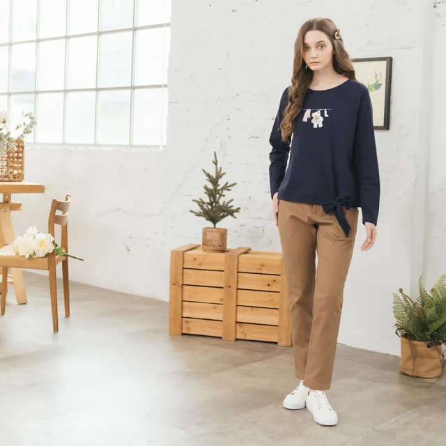 CUMARCUMAR 超彈經典貼身合腿長褲(咖 灰)