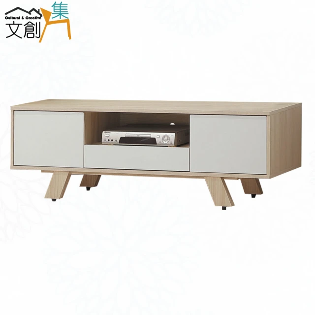 文創集文創集 卡伊斯5尺單抽開門電視櫃