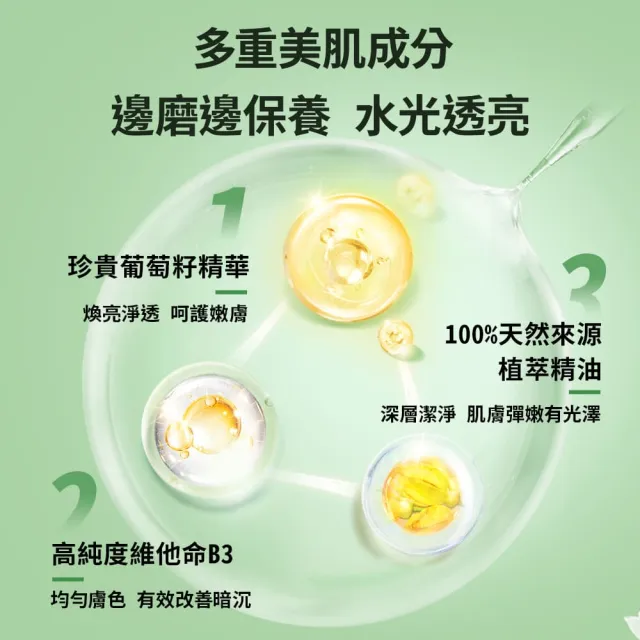 【LUX 麗仕】植物籽香氛沐浴磨砂膏x4入組(淨化美肌)