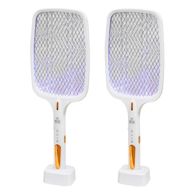 DHF-T3500 勳風三合一式電蚊拍，具備捕蚊燈、捕蚊拍雙功能，紫光誘蚊設計，電擊強度可調，USB式充電方便，感應式座設計超便利，3800V高電壓防觸電，三層網面結構更安全，適閤家庭、冷氣房、室內使用，生活家電必備