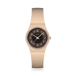【SWATCH】Swatch Lady 原創系列手錶 ESPRESSO CHARM 女錶 手錶 瑞士錶 錶(25mm)